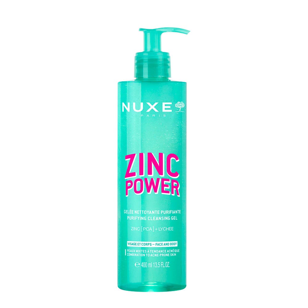 Nuxe Zinc Power Purifying cleansing gel 400ml (13.53fl oz)
