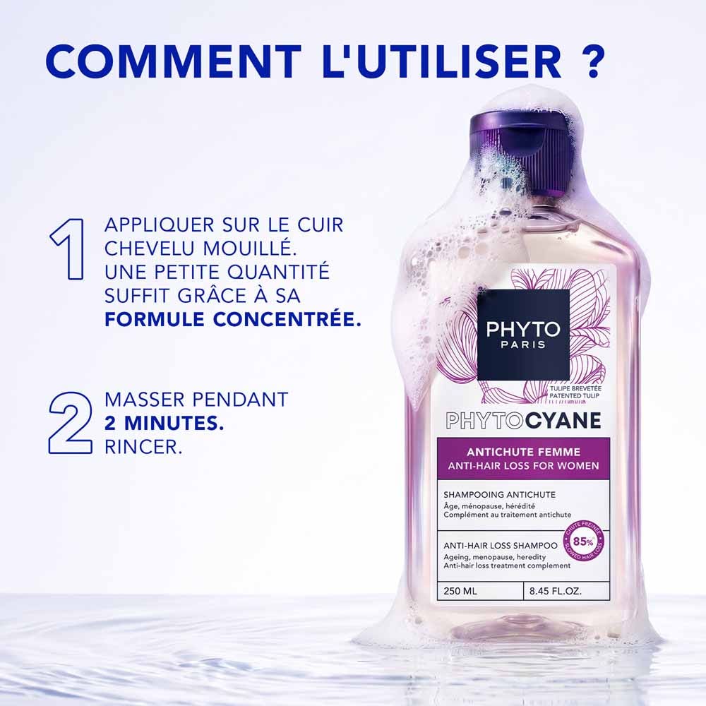 Phyto Paris Phytocyne Anti-Hair Loss Women's Shampoo 50ml (1.69fl oz)