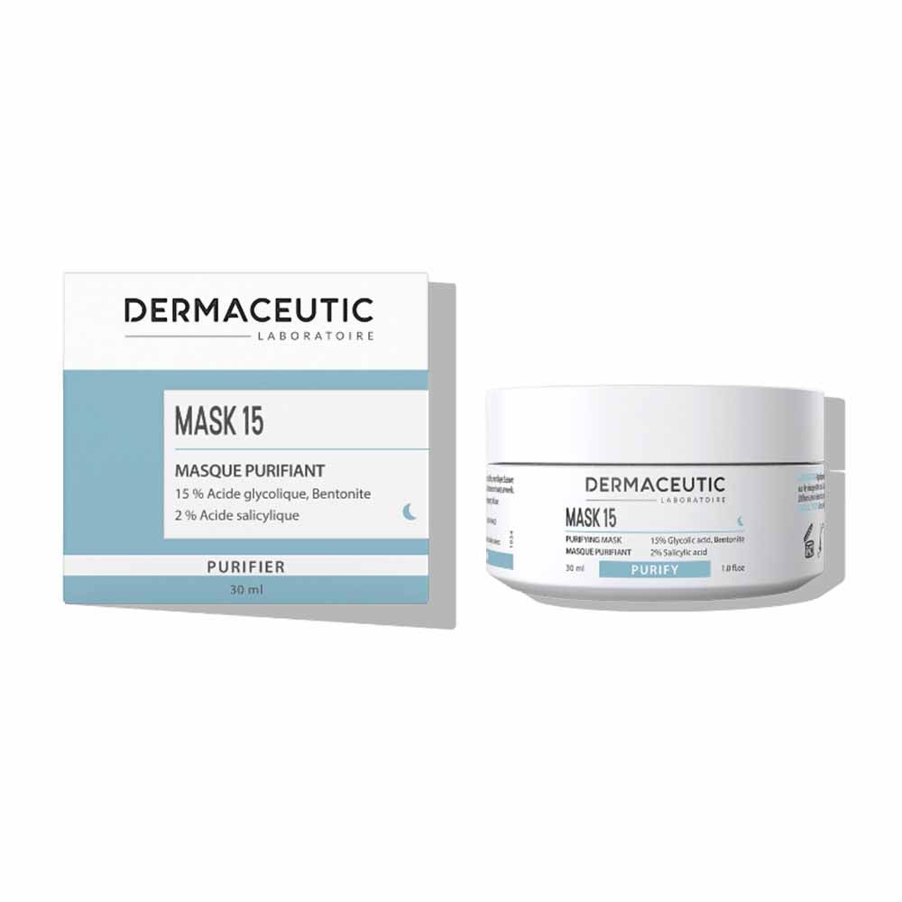 Dermaceutic Mask 15 Purifying Masks 30ml (1.01fl oz) - FrenchBeautyHub