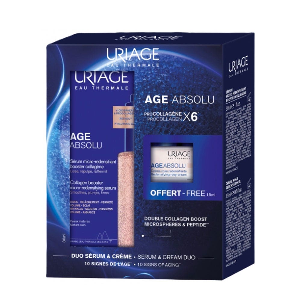 Uriage Age Absolu Absolute Age Serum + Cream Rose 65ml (2.2fl oz)