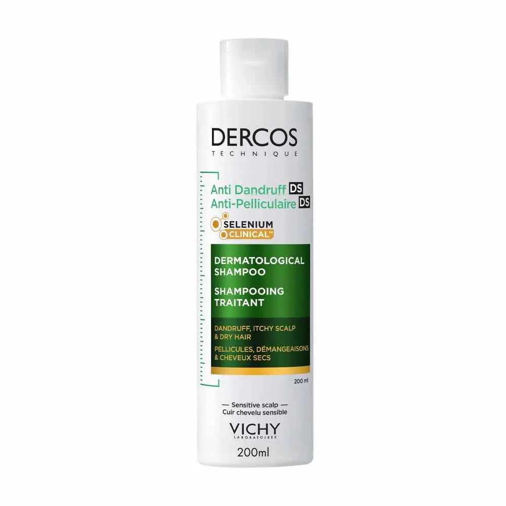 Vichy Dercos Anti-Dandruff DS Shampoo for Dry Hair