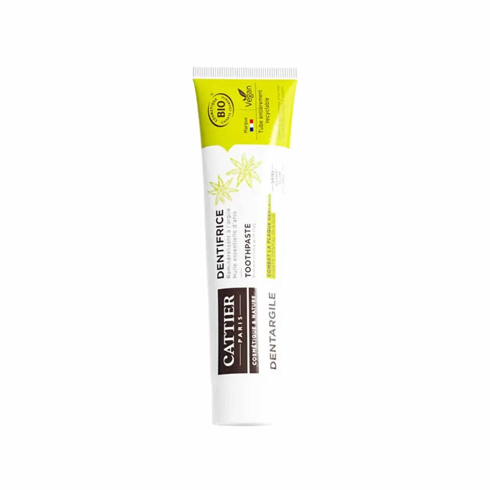 Cattier Remineralizing Toothpaste with Clay 75ml (2.53 fl oz)