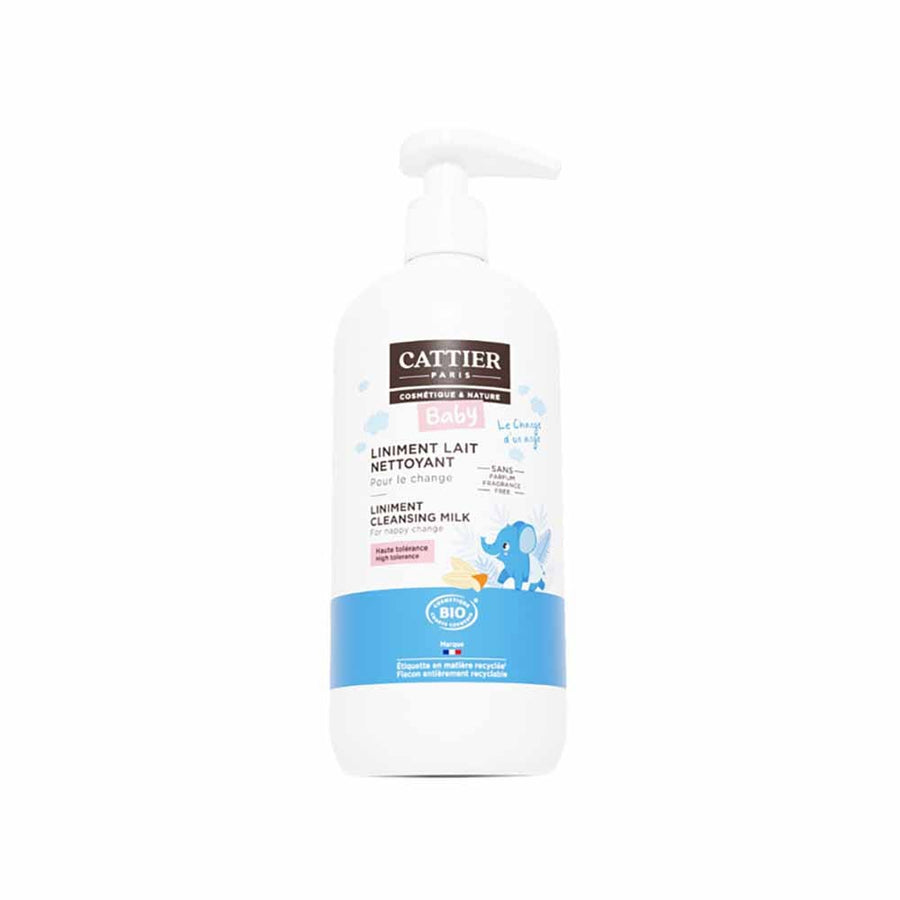 Cattier Baby Organic Liniment Cleansing Milk 500ml