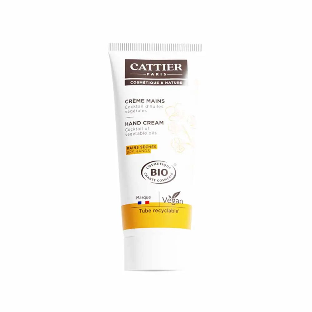 Cattier Clay Dry Hands Cream With White Clay 75ml (2.53fl oz)