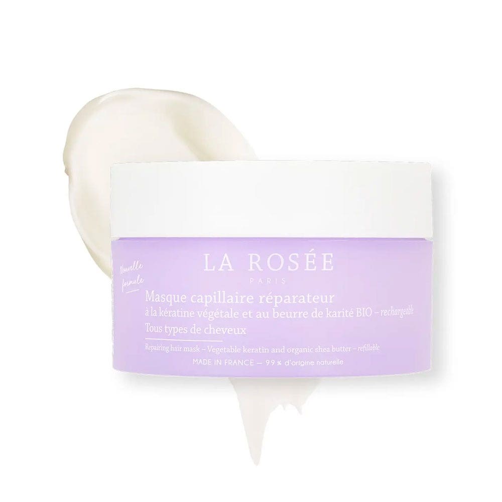 LA ROSÉE Repairing hair mask with plant-based keratin and shea butter 200g (7.05 oz)