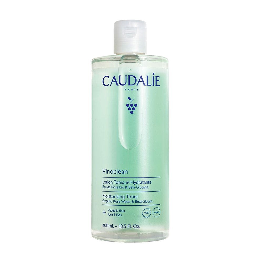 Caudalie Vinoclean Hydrating toning lotion face and eyes 400ml (13.53fl oz)