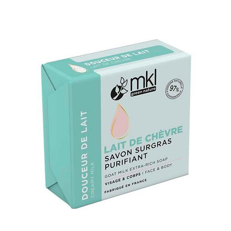 Mkl Organic Goat's Milk Superfatted Soaps Sensitive Skin 100g (3.53 oz) - FrenchBeautyHub
