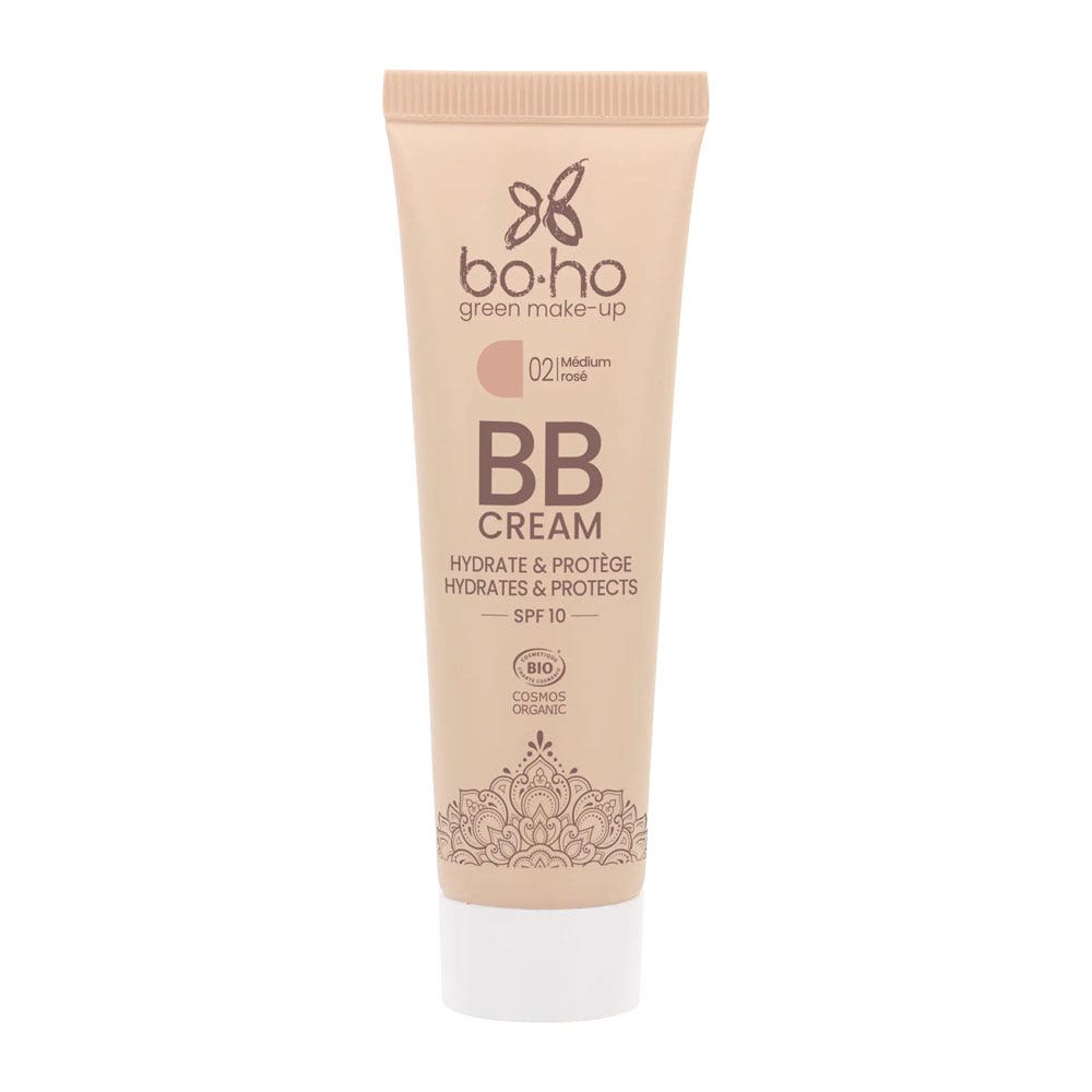 Boho BB cream hydrates and protects SPF10 30ml (1.01fl oz) - FrenchBeautyHub