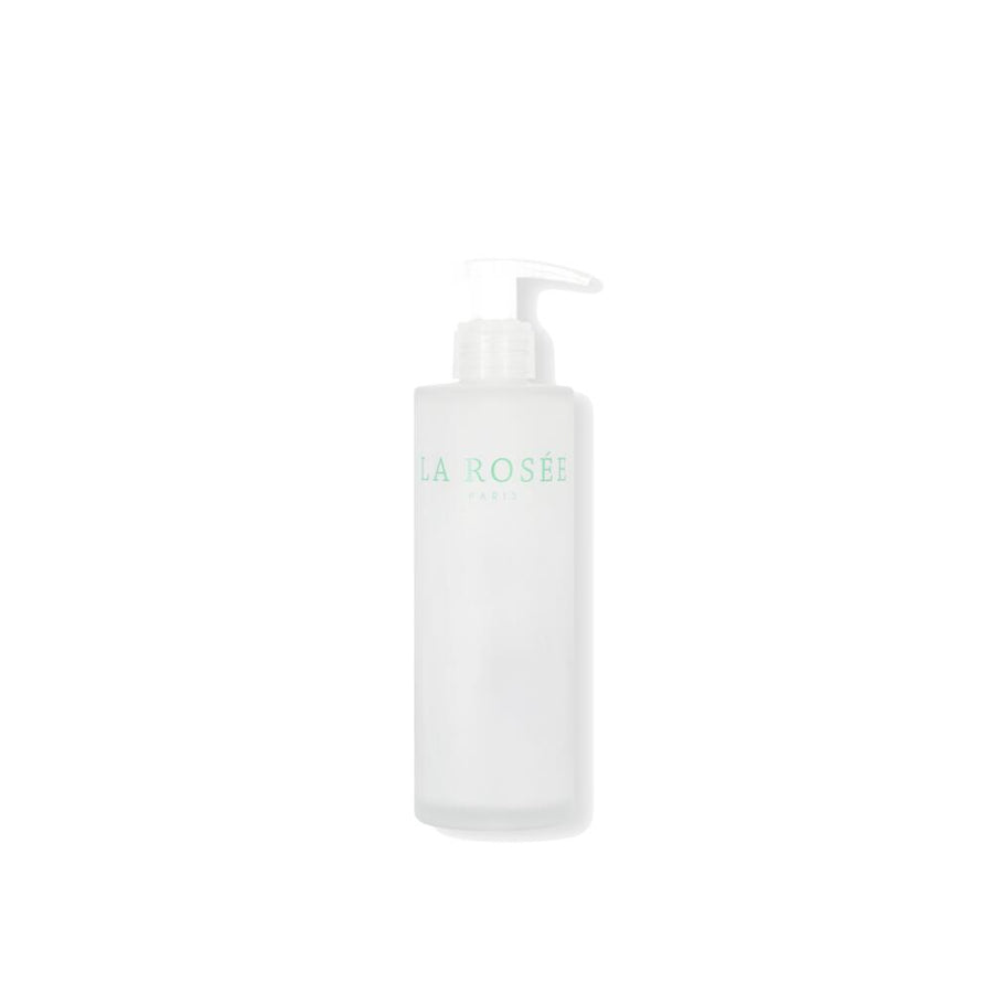 LA ROSÉE Anti-blemish cleansing gel empty glass bottle 200ml (6.76fl oz) - FrenchBeautyHub