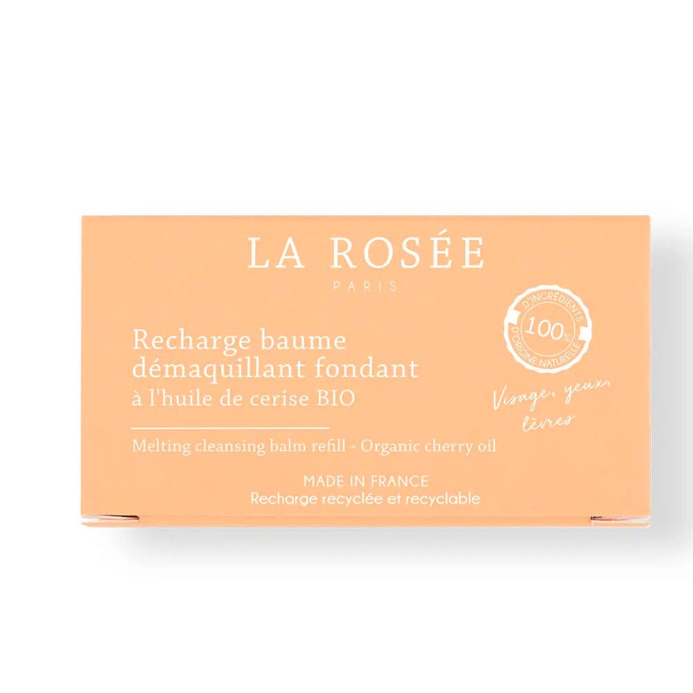 LA ROSÉE Refill melting cleansing balm with organic cherry oil 90ml (3.04fl oz) - FrenchBeautyHub