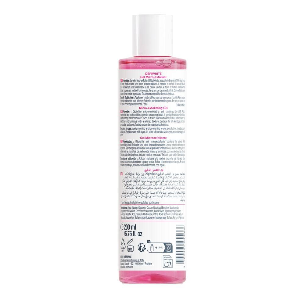 Acm Depiwhite Micro-exfoliating radiance anti-dark spot gel 200ml (6.76fl oz) - FrenchBeautyHub