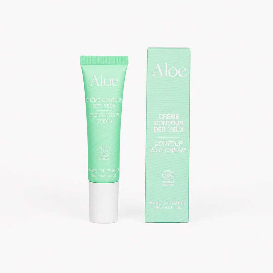 Aloe Paris Eye contour cream with metal applicator 15ml (0.51fl oz) - FrenchBeautyHub