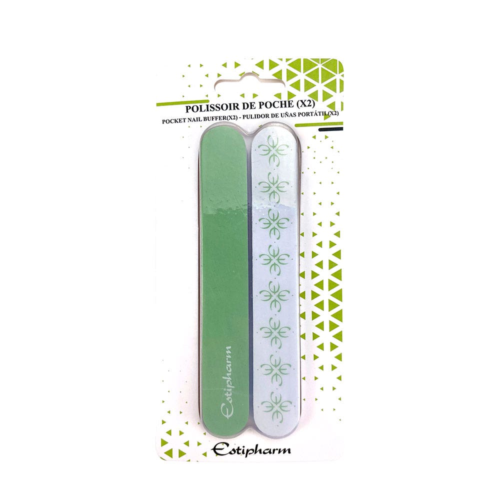 Estipharm Pocket nail buffer 2 - FrenchBeautyHub