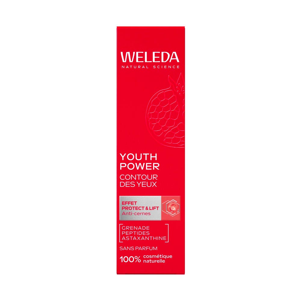 Weleda Youth Power Eye contour cream with Protect & Lift effect and maca peptides 12ml (0.41fl oz) - FrenchBeautyHub