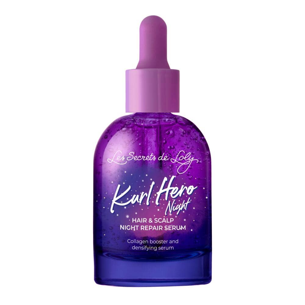 Les Secrets de Loly Care and Strengthen Kurl Hero Night scalp repair serum 50ml (1.69fl oz) - FrenchBeautyHub
