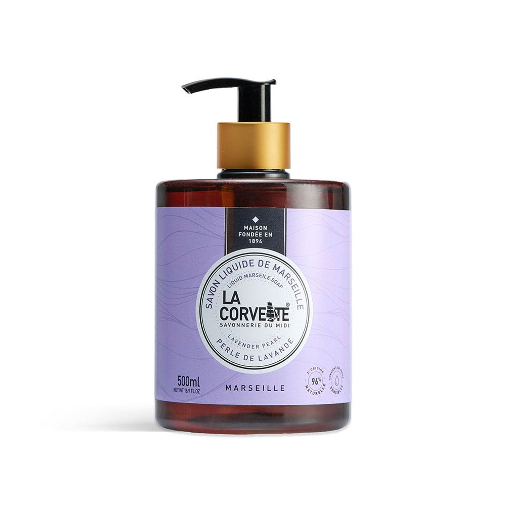 La Corvette Marseille liquid soap 500ml (16.91fl oz) - FrenchBeautyHub