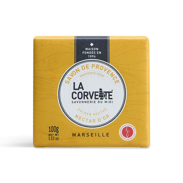 La Corvette Marseille soap 100g (3.53 oz) - FrenchBeautyHub