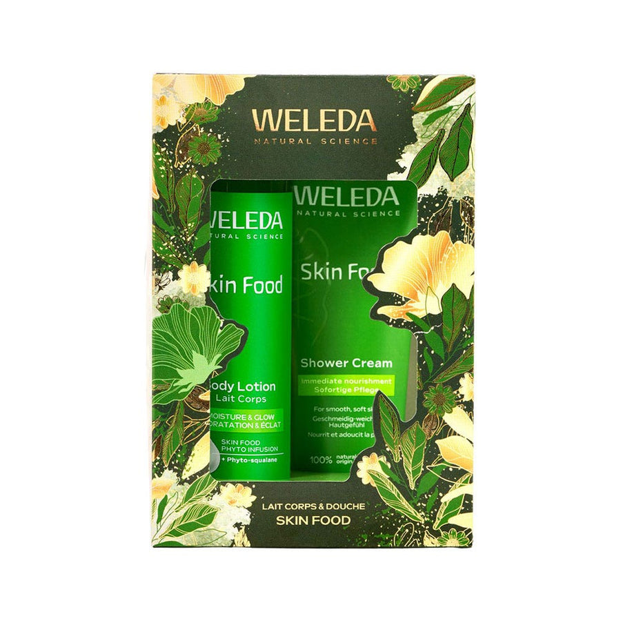 Weleda Skin Food Body lotion & body wash gift set - FrenchBeautyHub