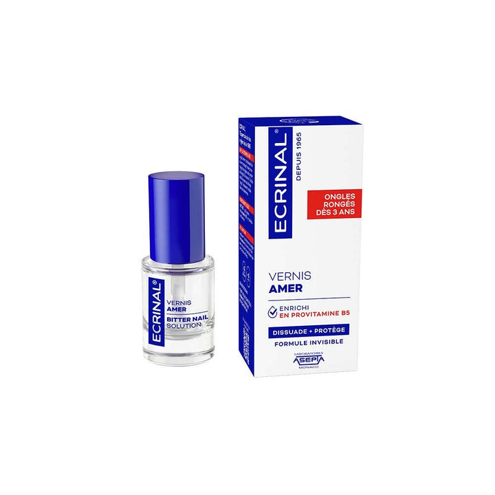 Ecrinal Stop yellowing nails polish 10ml (0.34fl oz) - FrenchBeautyHub