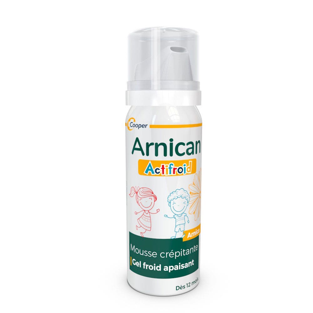 Arnican Actifroid soothing cold gel in crackling foam 50ml (1.69fl oz) - FrenchBeautyHub