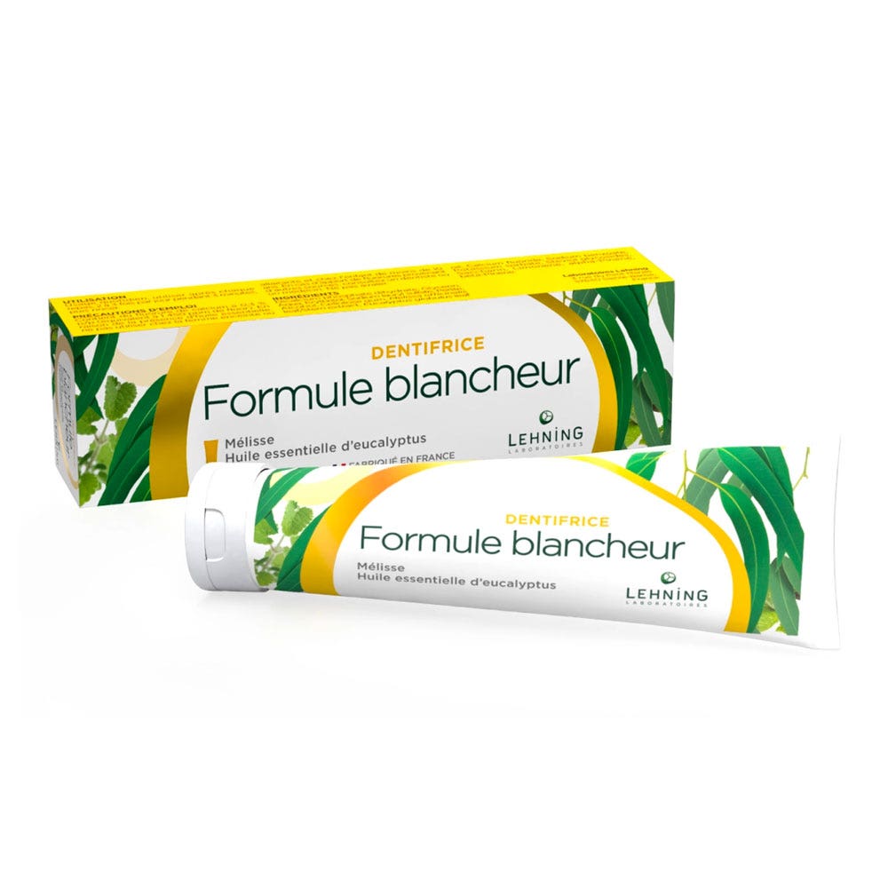 Lehning Whitening formula toothpaste 80g (2.82 oz) - FrenchBeautyHub