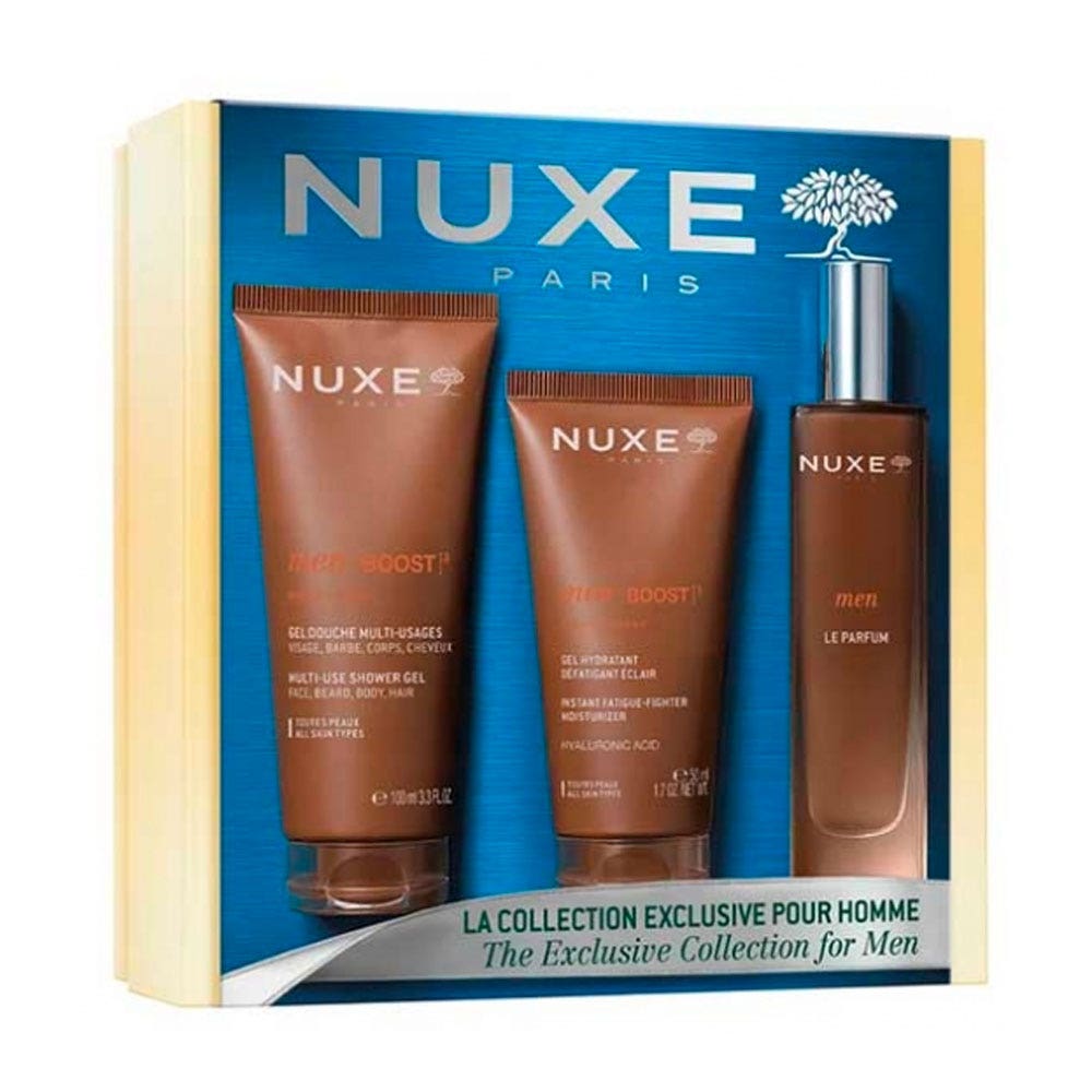 Nuxe Men [BOOST]3 Exclusive Men's Gift Set - FrenchBeautyHub