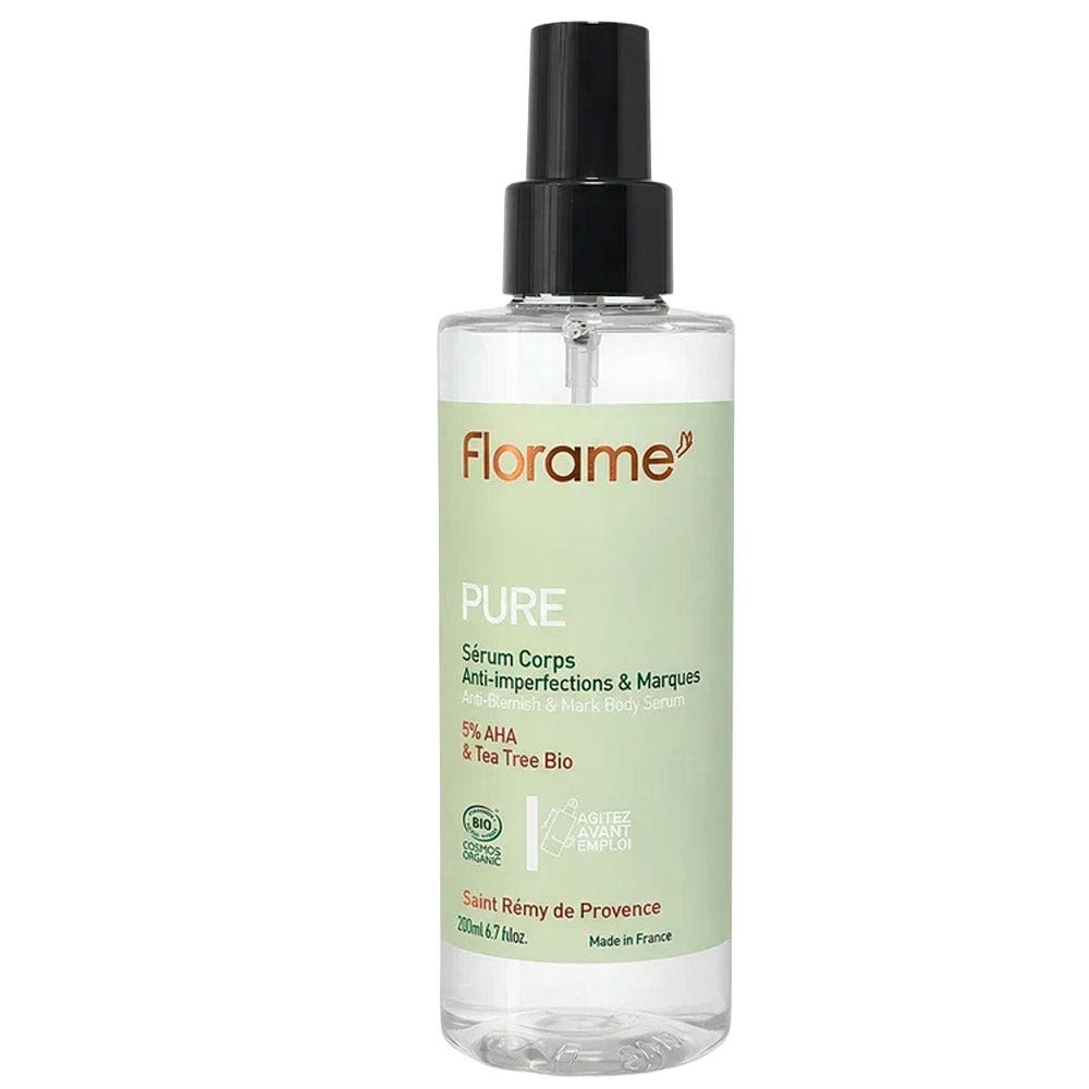 Florame Pure Anti-imperfections and marks body serum 200ml (6.76fl oz) - FrenchBeautyHub