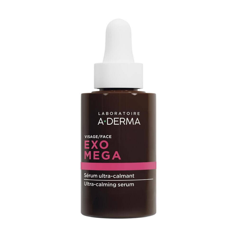 A-Derma Exomega Ultra-calming serum 30ml (1.01fl oz) - FrenchBeautyHub