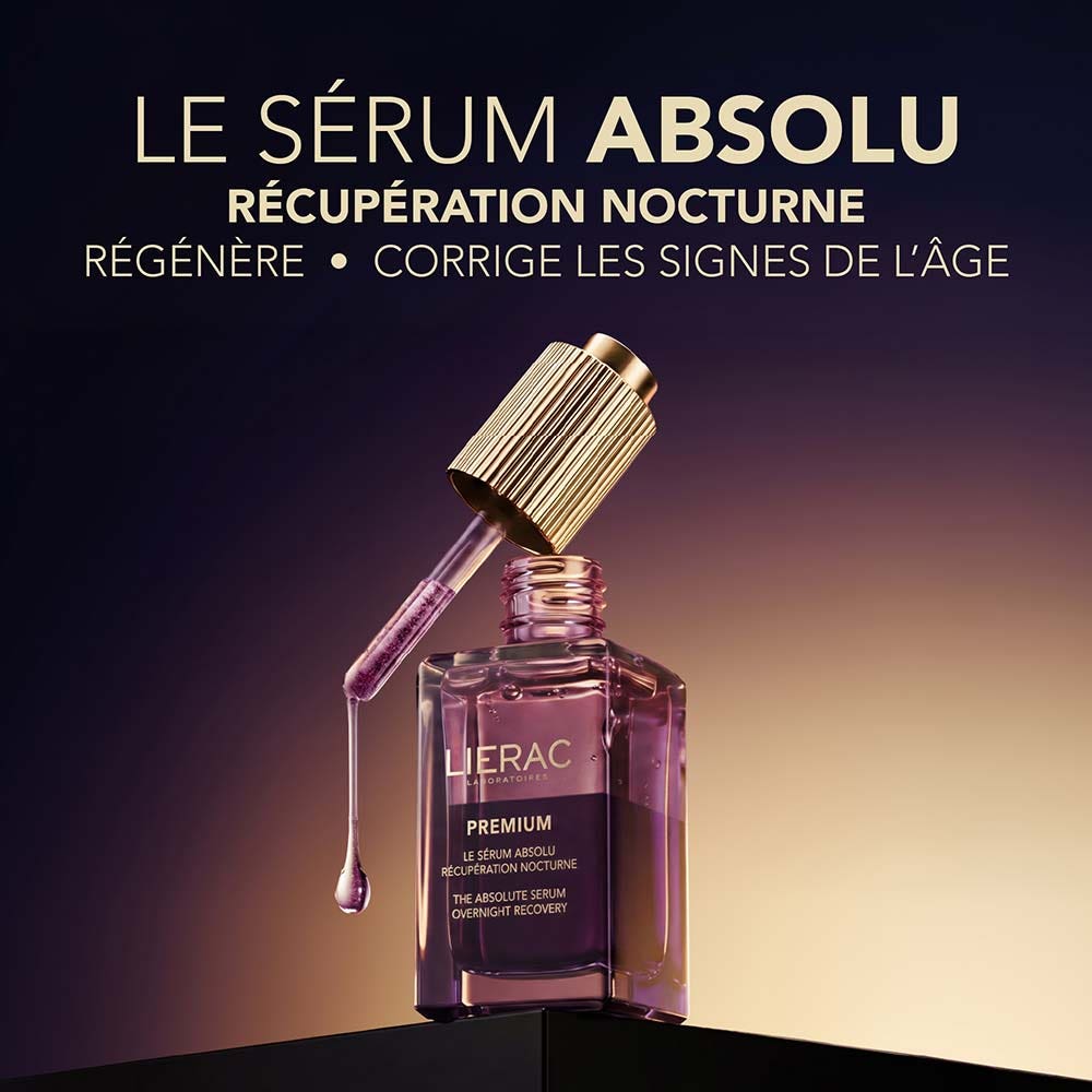 Lierac Premium Absolu night recovery serum 30ml (1.01fl oz) - FrenchBeautyHub