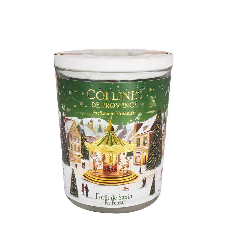 Les Collines de Provence Limited Edition Scented Candle fir tree 180g (6.35 oz) - FrenchBeautyHub