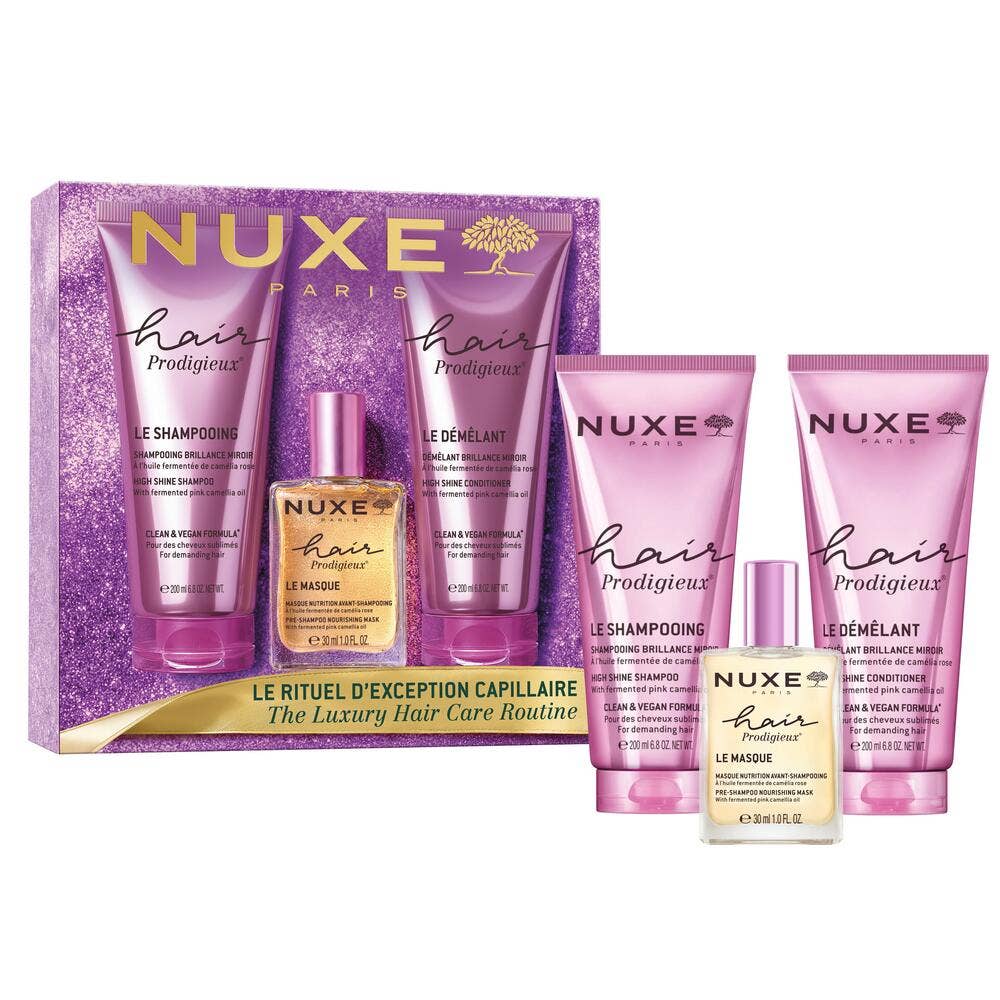Nuxe Hair Prodigieux Gift set exceptional hair ritual