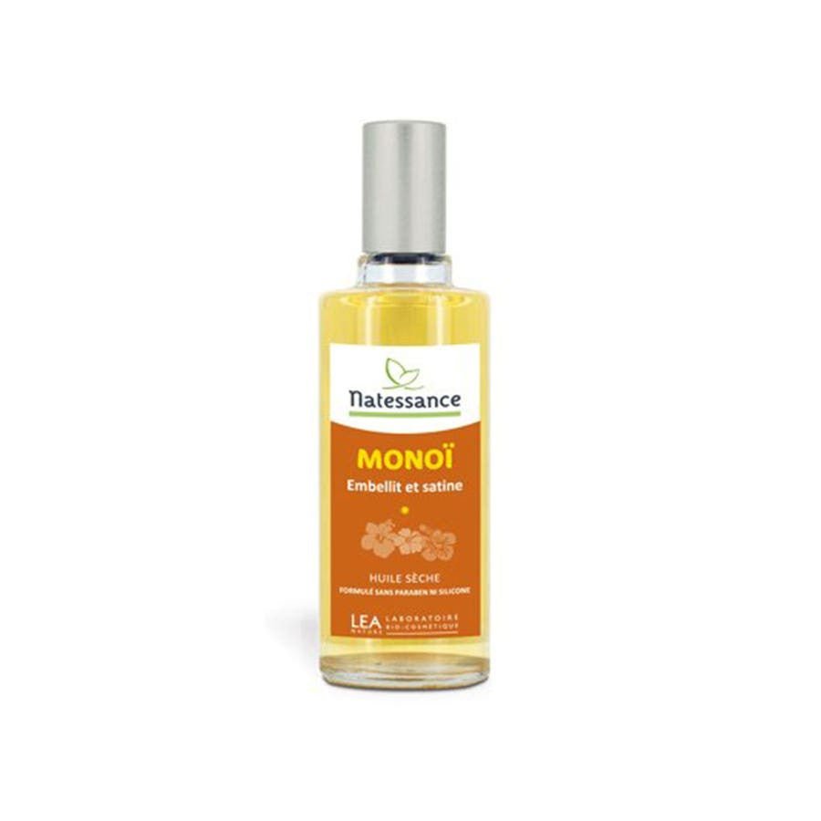 Huile sèche au monoï Natessance 100 ml 