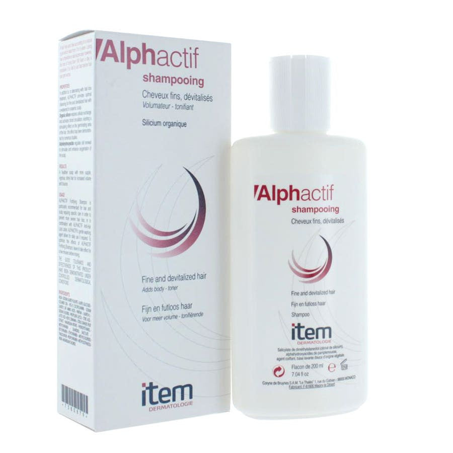 Shampoing Alphactif pour cheveux dévitalisés, 200 ml