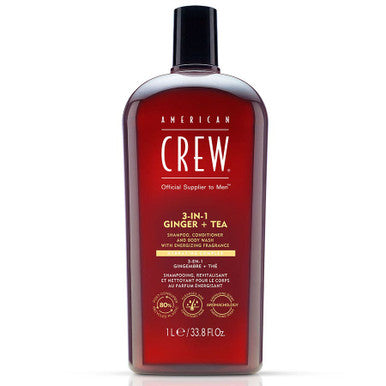 American Crew 3-in-1 Ginger + Tea Shampoo 250ml