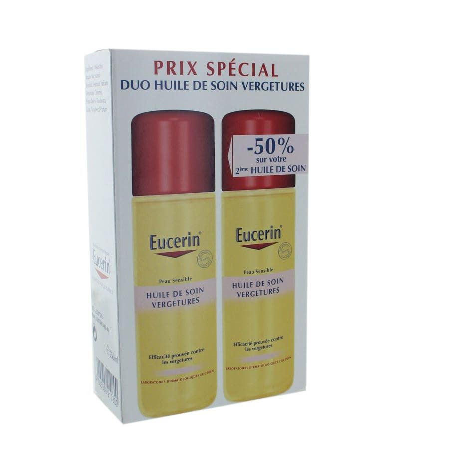 Eucerin Ph5 Stretch Mark Oil Sensitive Skin 125ml x2 (4.22fl oz x2)