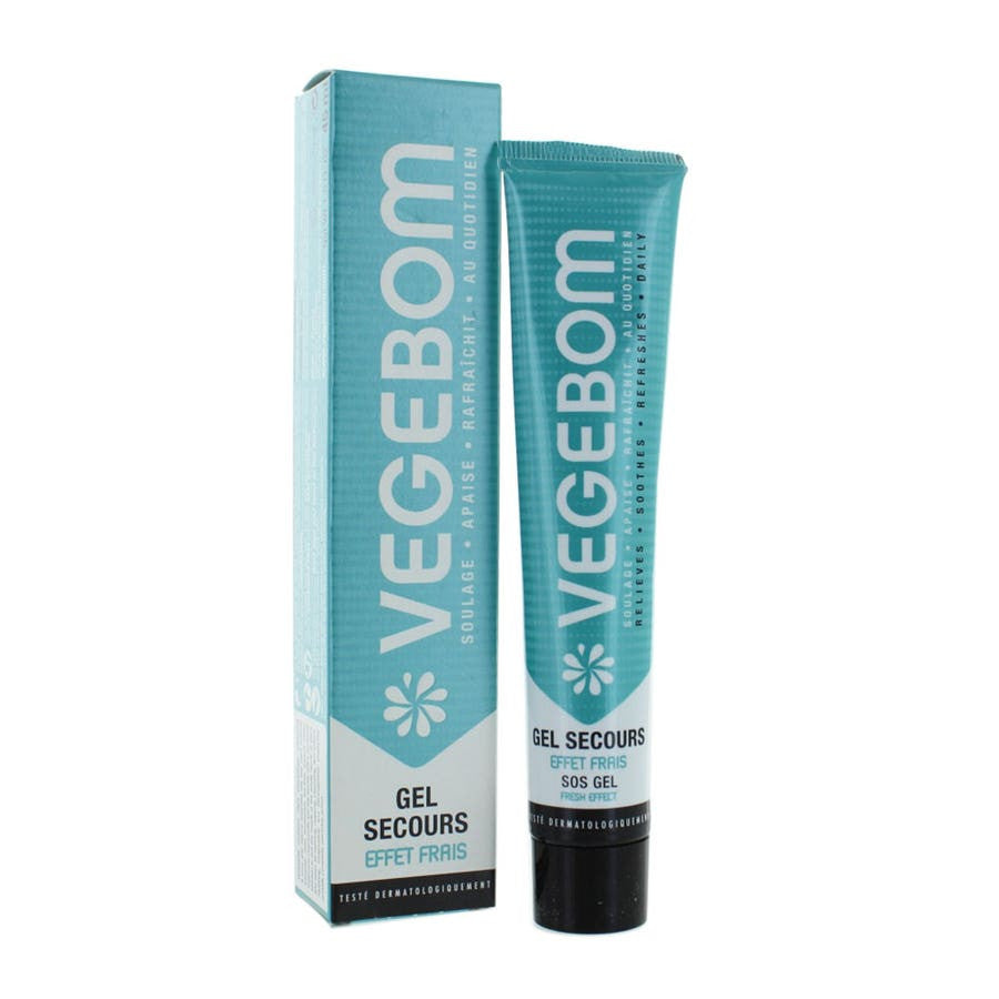 Vegebom Gel Secours 45ml (1.52 fl oz) - Soothing Gel with 100% Natural Formula