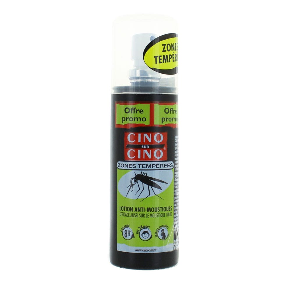 Cinq Sur Cinq Temperate Zones Mosquito Repellent Lotion 100ml (3.38fl oz)