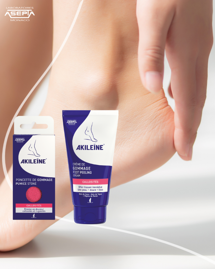 Asepta Akileine Piedra pómez para pies secos 75ml