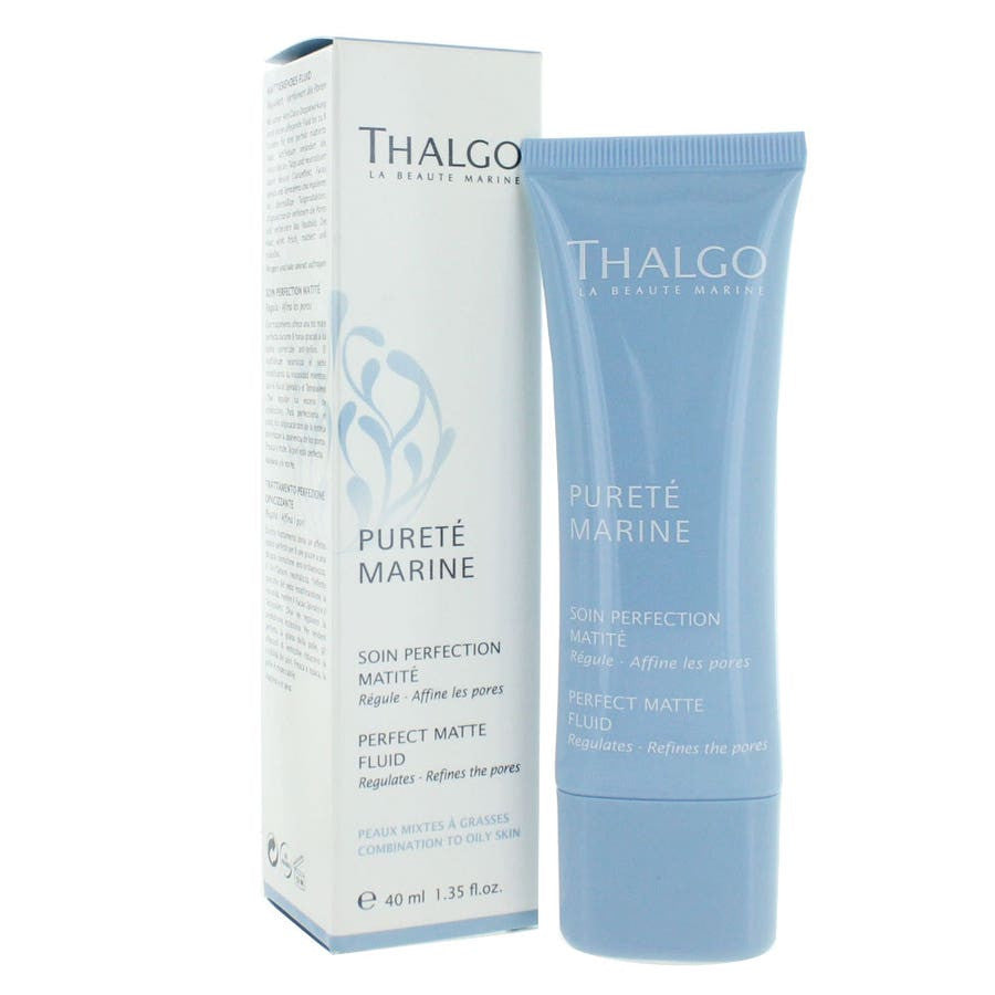 Thalgo Fluide Mat Parfait 40 ml (1,35 fl oz) - Correcteur Anti-Brillance Peaux Mixtes et Grasses 