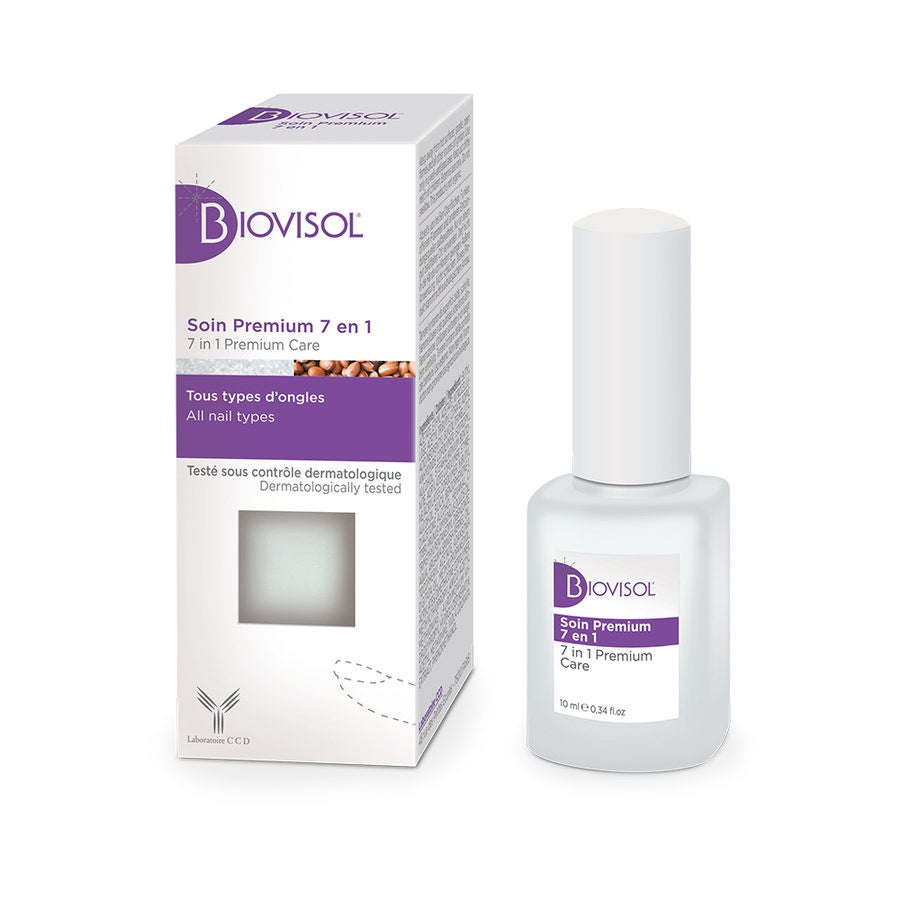 Durcisseur d'ongles Biovisol Premium Care 7 en 1 10 ml (0,33 fl oz) 