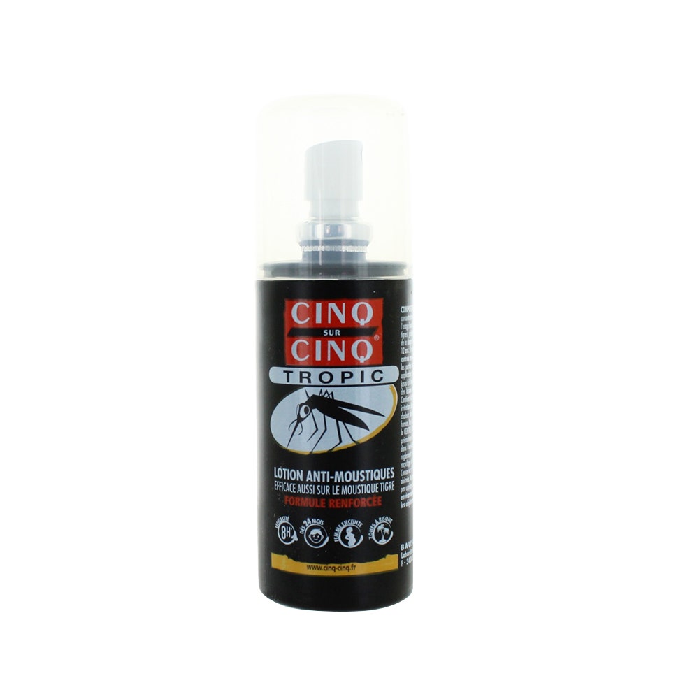 Cinq Sur Cinq Tropic Mosquito Repellent Lotion 75ml (2.54fl oz)