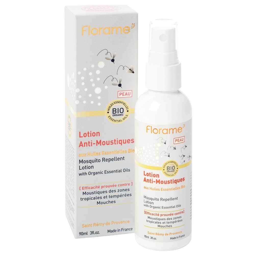 Florame Mosquito Repellent Lotion With Organic Essential Oils 90ml (3.04fl oz)
