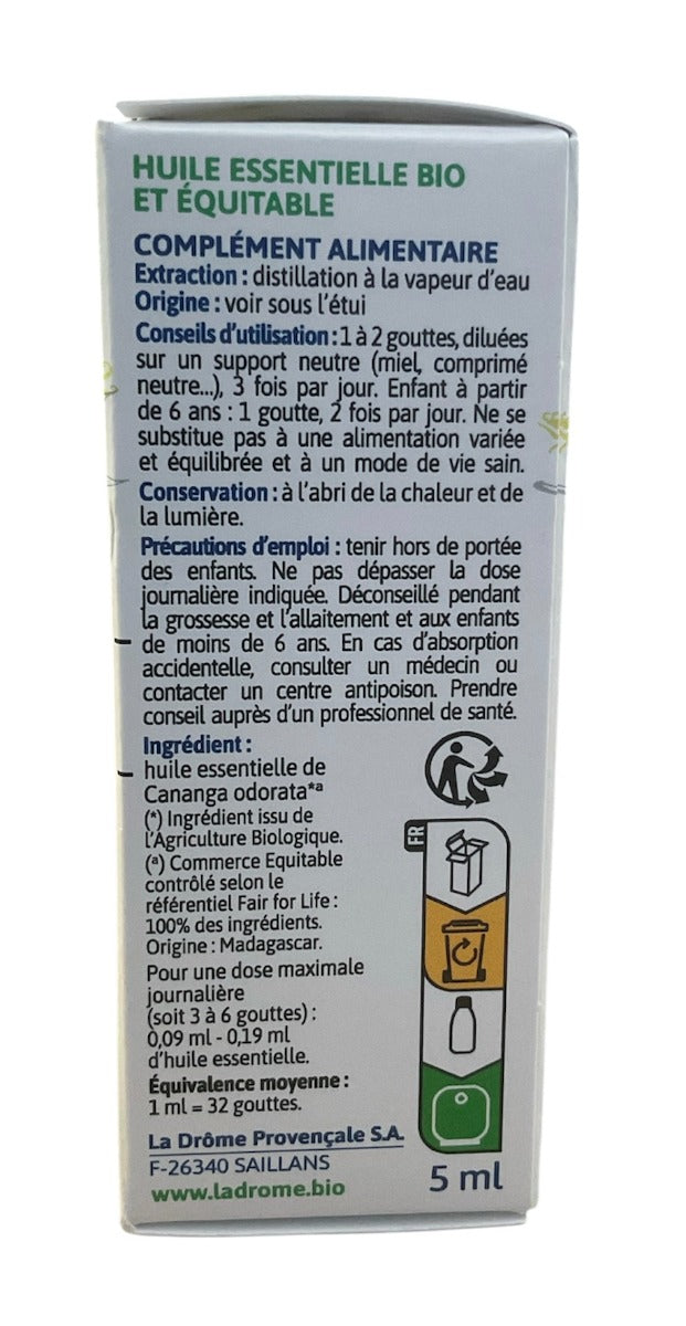 Ladrôme Ylang-Ylang Complete Olio Essenziale di Fiore 5ml