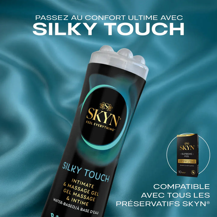 Skyn Silky touch جل للتدليك الحميمي 200ml