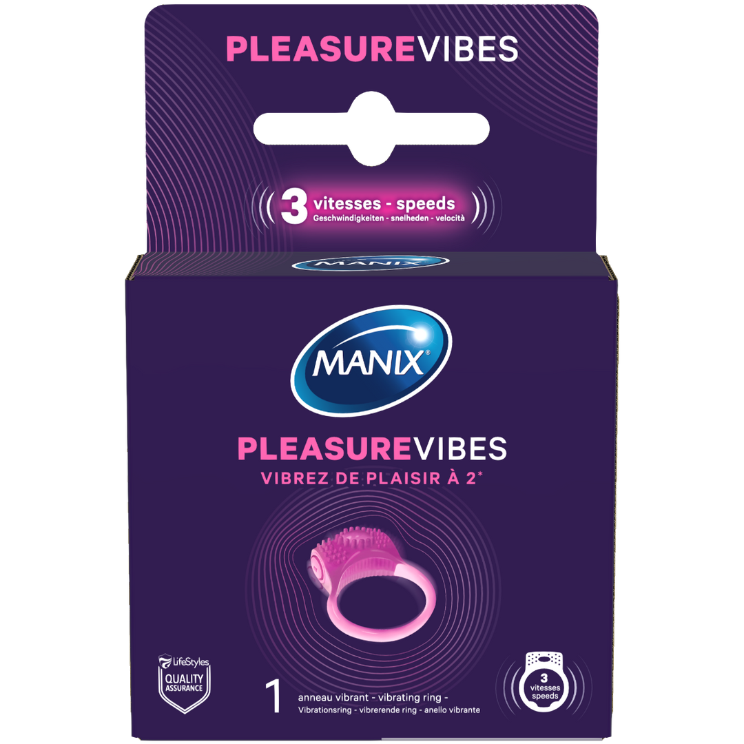 Manix Pleasure Vibes خاتم هزاز على شكل وردة x1