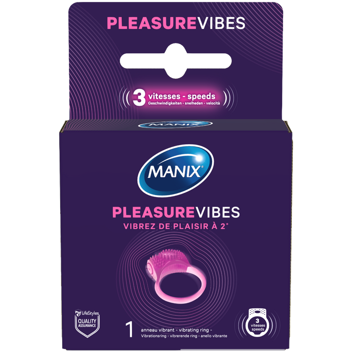 Manix Pleasure Vibes خاتم هزاز على شكل وردة x1