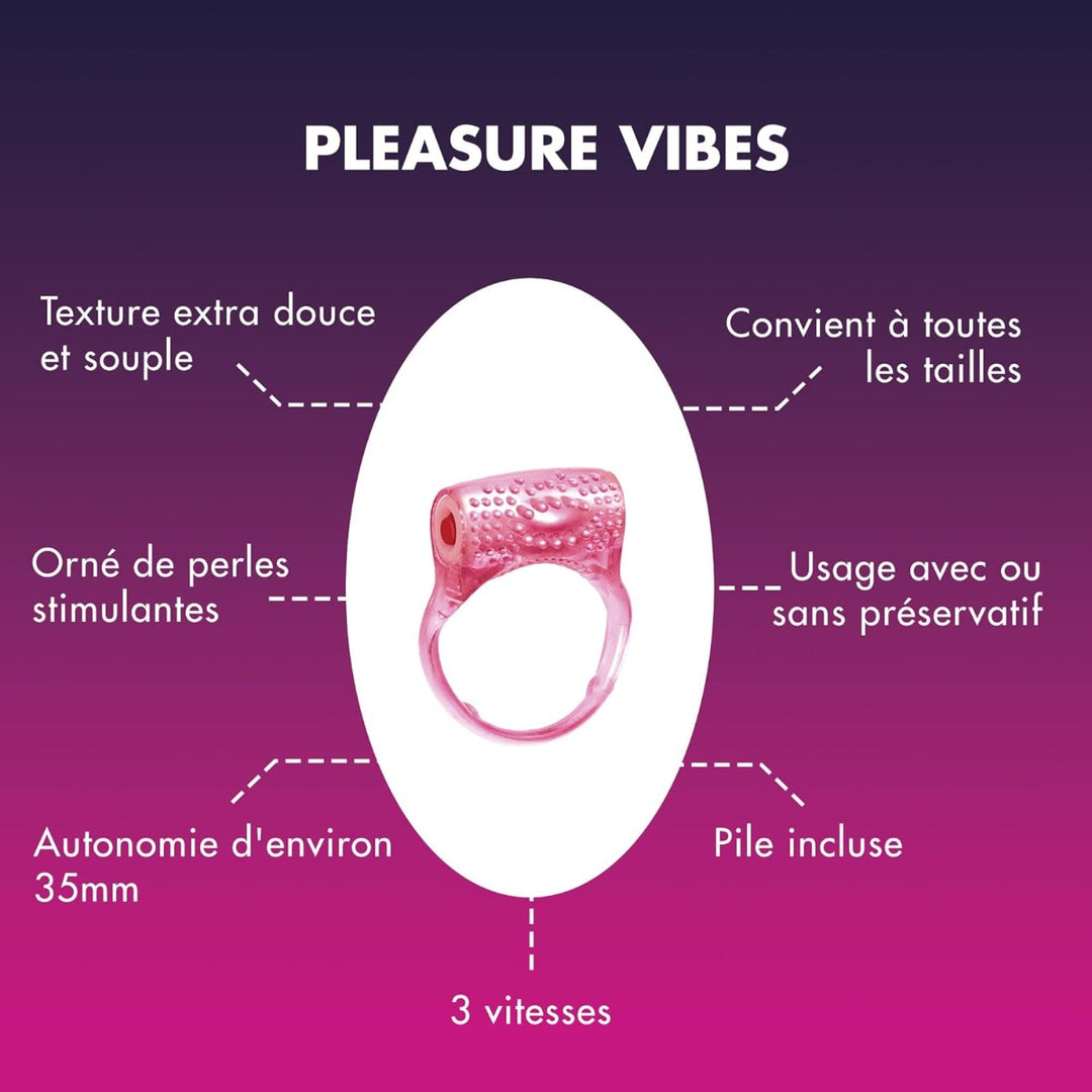 Manix Pleasure Vibes خاتم هزاز على شكل وردة x1