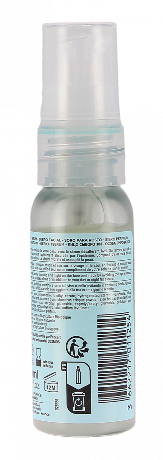 Avril Sérum désaltérant à l’acide hyaluronique bio 30ml