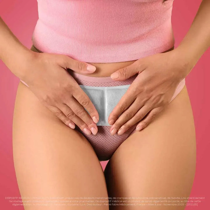 Naturactive لصقة حرارية لآلام الدورة الشهرية 2 x