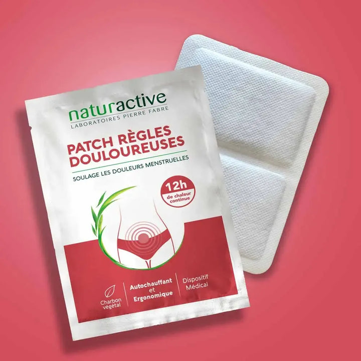 Naturactive لصقة حرارية لآلام الدورة الشهرية 2 x